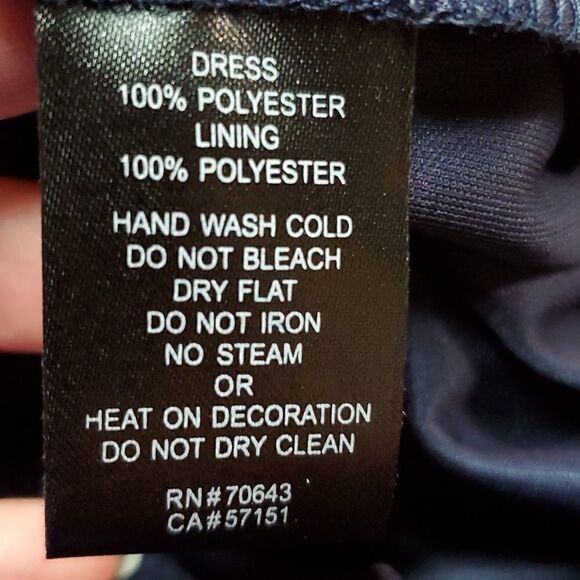 La Nouvelle Renaissance dress, size 6, navy blue - Picture 5 of 5